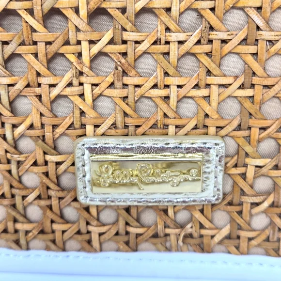 Lilly Pulitzer St. Barts Cane Clutch - Picture 3 of 5